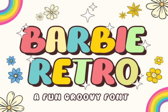 Barbei Retro: A Playful Display Font for Standout Campaigns