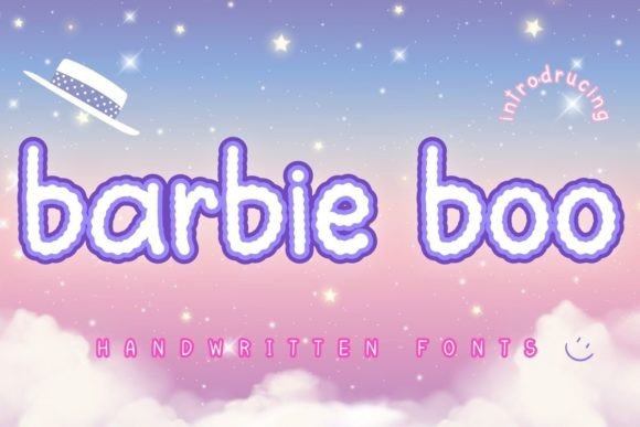 Barbie Boo: A Playful Display Font for Branding and Design