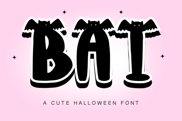 Bat Display Font: Quirky Type for Editorial Layouts