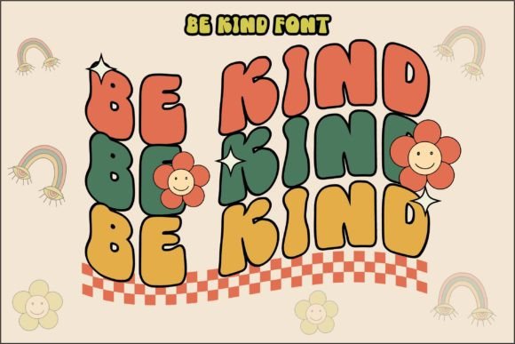 Be Kind Retro Brings Youthful Joy to Display Typography