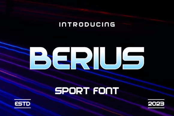 Berius Display Font for Modern Web Design Projects