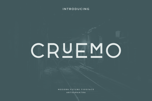 Cruemo - Modern Display Typeface for Elevated Branding