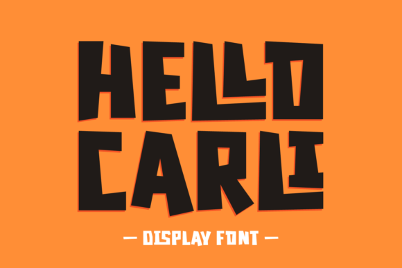 Designing with Hello Carli: A Bold Display Font for Editorial Projects