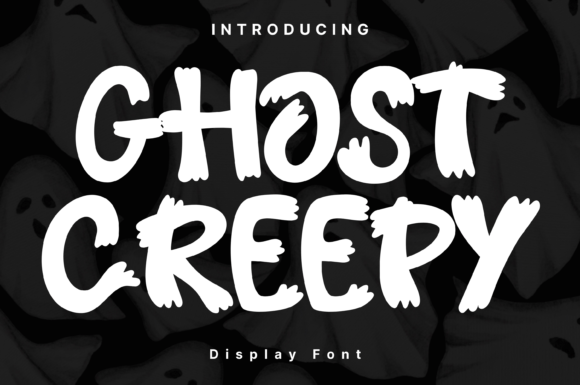 Ghost Creepy: A Whimsical and Clean Display Font for Handmade Businesses