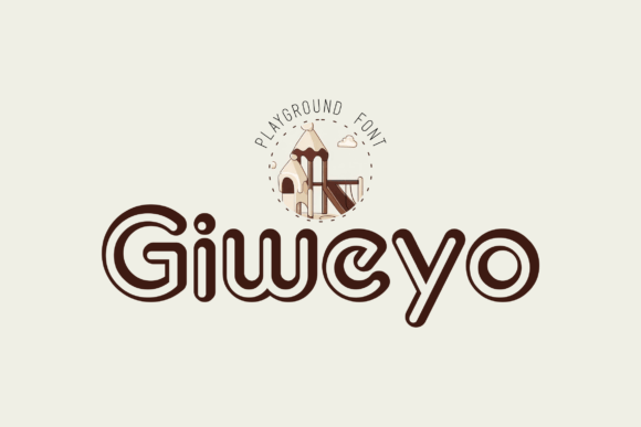 Giweyo Display Font for Playful Editorial Design