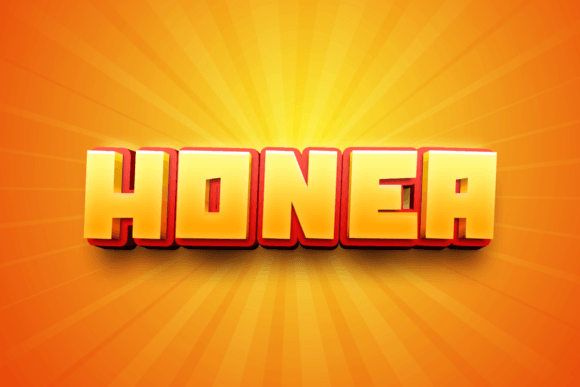 Honea: A Thick Display Font for Campaign Headlines