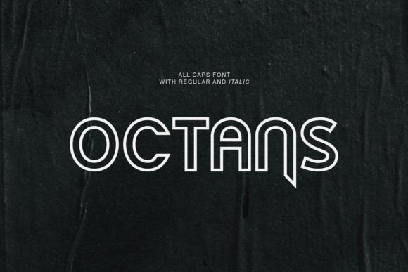 Octans Display Font: Charisma for Editorial and Publication Design