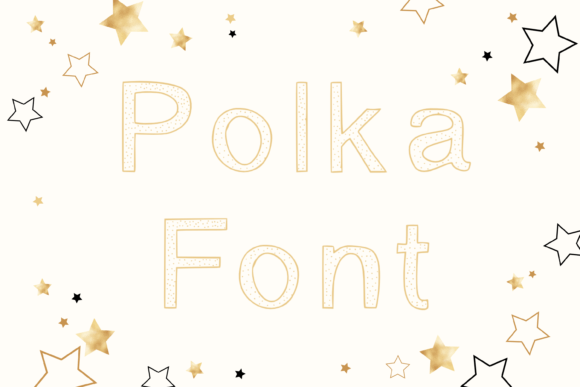 Polka: A Playful Display Font for Quirky Design Projects