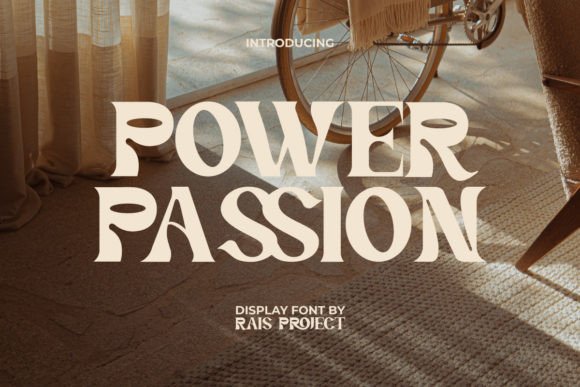 Power Passion Font: A Bold Display Typeface for Web and Digital Design