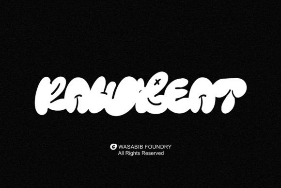 Rawbeat: A Graffiti Display Font for Bold Business Branding