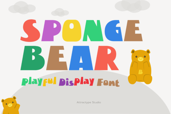 Sponge Bear Font Brings Playful Energy to Editorial Design