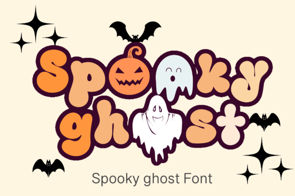 Spooky Ghost: A Joyful Display Font for Standout Creative Ideas