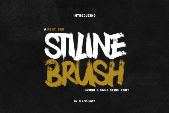Stiline Brush: A Hand-Brushed Display Font for Editorial Work