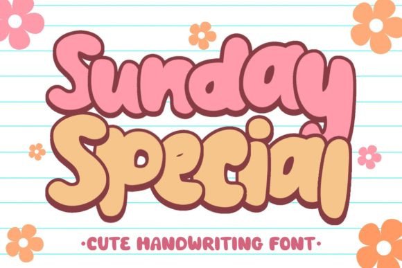 Sunday Special Display Font for Campaign Visuals That Stand Out