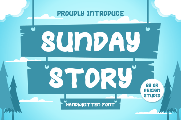 Sunday Story Web Designer Review: A Bold Display Font for Branding